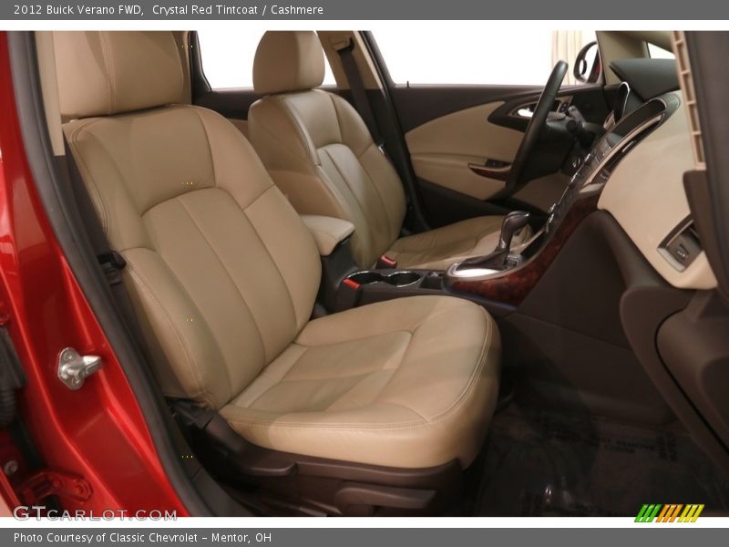 Crystal Red Tintcoat / Cashmere 2012 Buick Verano FWD