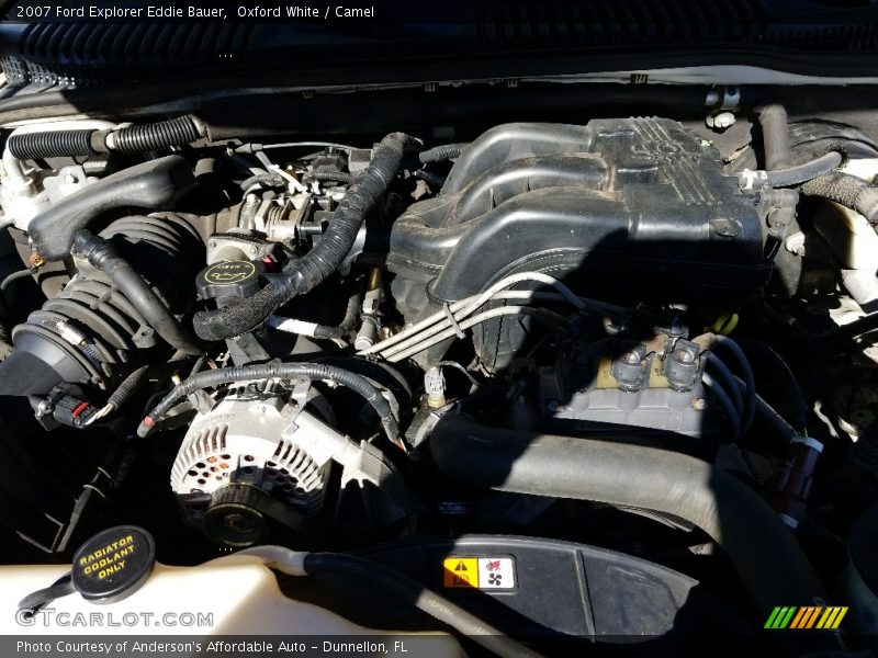 Oxford White / Camel 2007 Ford Explorer Eddie Bauer