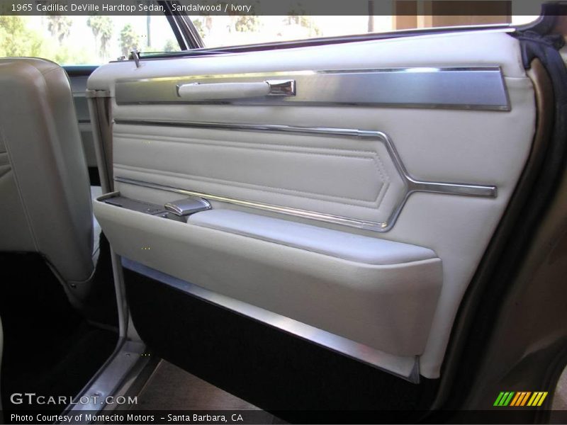 Sandalwood / Ivory 1965 Cadillac DeVille Hardtop Sedan