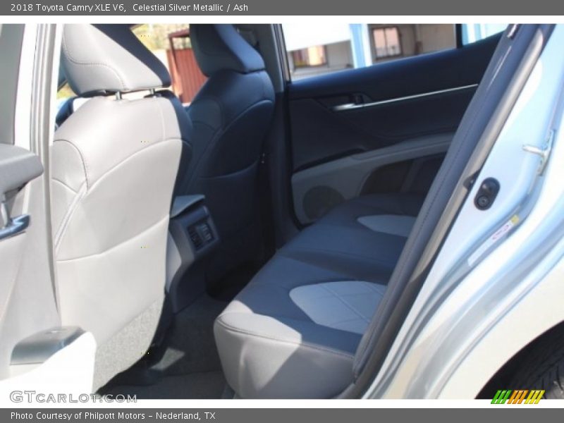 Celestial Silver Metallic / Ash 2018 Toyota Camry XLE V6