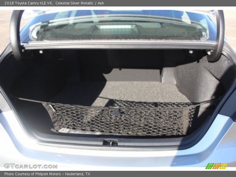 Celestial Silver Metallic / Ash 2018 Toyota Camry XLE V6