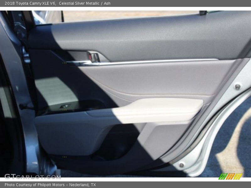 Celestial Silver Metallic / Ash 2018 Toyota Camry XLE V6