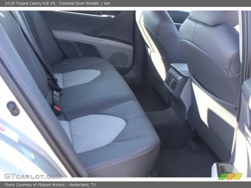 Celestial Silver Metallic / Ash 2018 Toyota Camry XLE V6