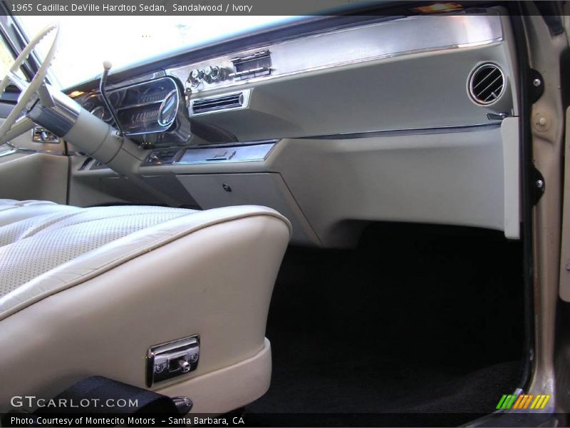 Sandalwood / Ivory 1965 Cadillac DeVille Hardtop Sedan