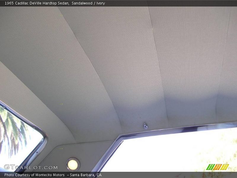 Sandalwood / Ivory 1965 Cadillac DeVille Hardtop Sedan