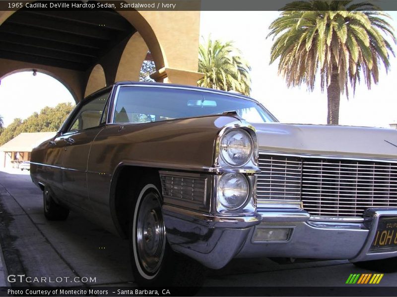 Sandalwood / Ivory 1965 Cadillac DeVille Hardtop Sedan