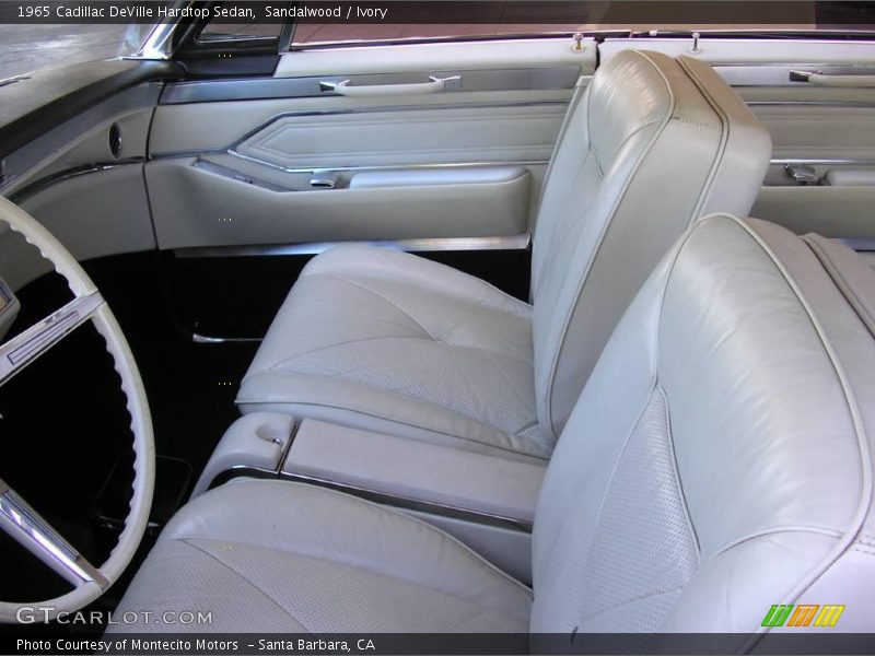 Sandalwood / Ivory 1965 Cadillac DeVille Hardtop Sedan