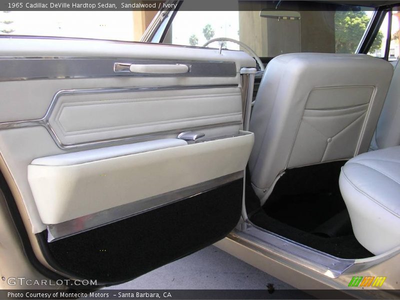 Sandalwood / Ivory 1965 Cadillac DeVille Hardtop Sedan