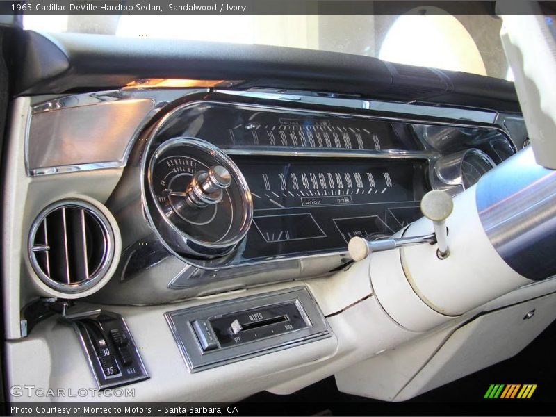 Sandalwood / Ivory 1965 Cadillac DeVille Hardtop Sedan