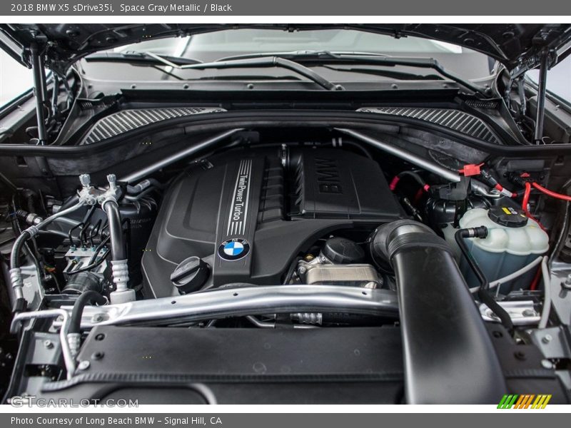 Space Gray Metallic / Black 2018 BMW X5 sDrive35i