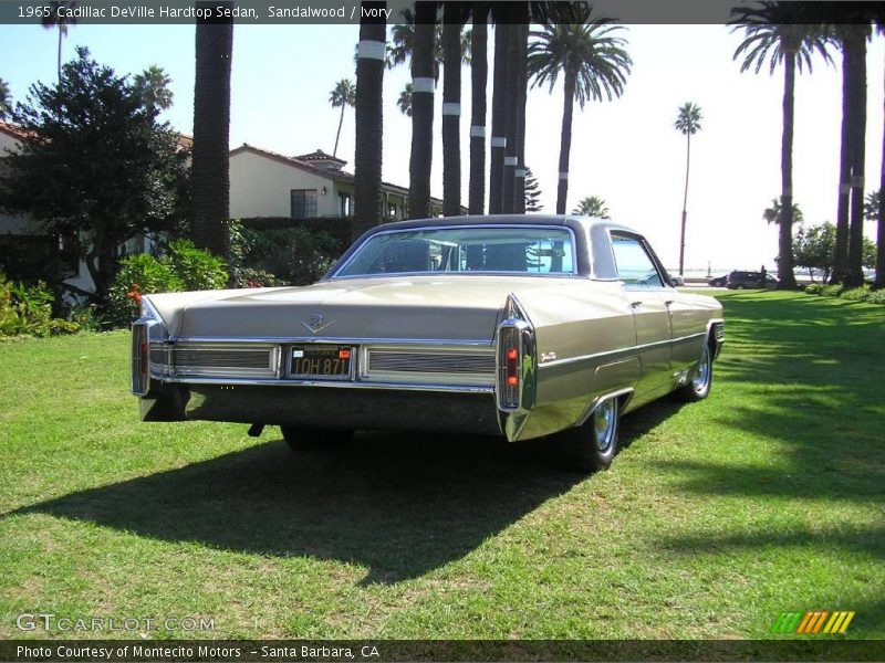 Sandalwood / Ivory 1965 Cadillac DeVille Hardtop Sedan