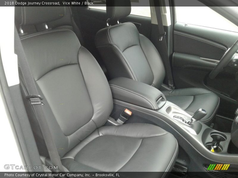 Vice White / Black 2018 Dodge Journey Crossroad