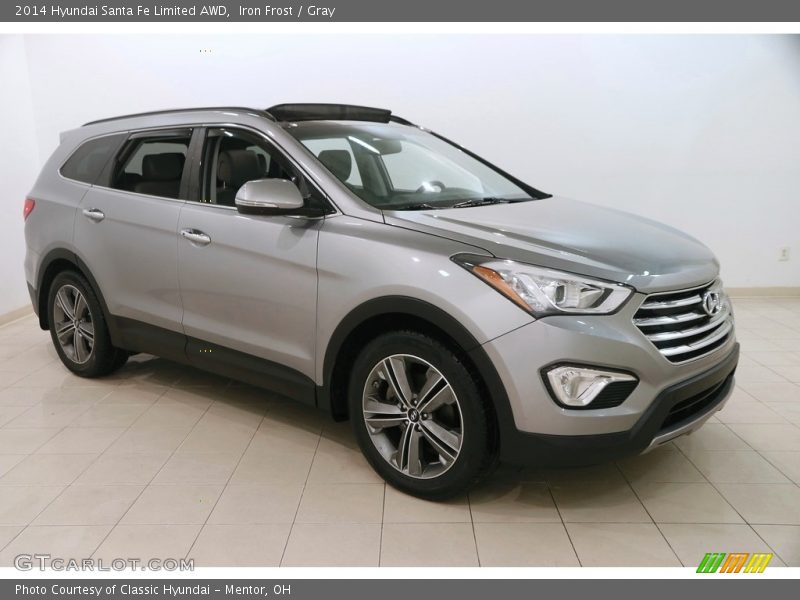 Iron Frost / Gray 2014 Hyundai Santa Fe Limited AWD