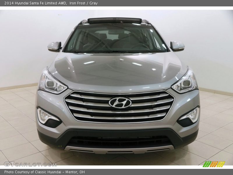 Iron Frost / Gray 2014 Hyundai Santa Fe Limited AWD