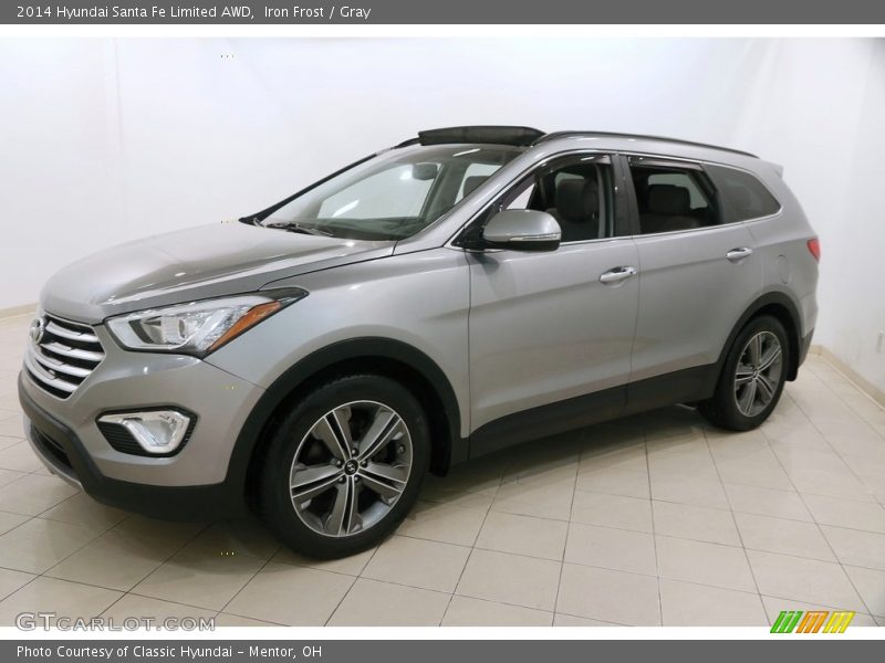 Iron Frost / Gray 2014 Hyundai Santa Fe Limited AWD