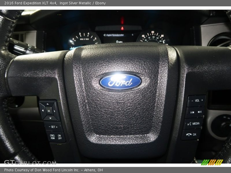 Ingot Silver Metallic / Ebony 2016 Ford Expedition XLT 4x4