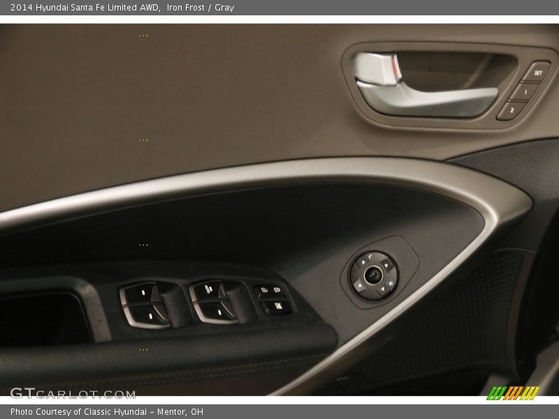 Iron Frost / Gray 2014 Hyundai Santa Fe Limited AWD