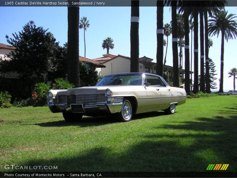 Sandalwood / Ivory 1965 Cadillac DeVille Hardtop Sedan