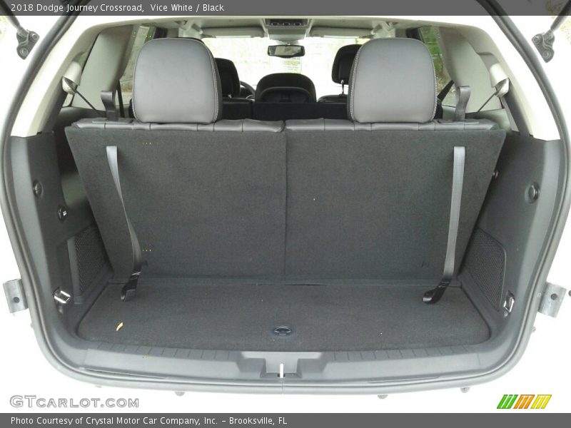 Vice White / Black 2018 Dodge Journey Crossroad