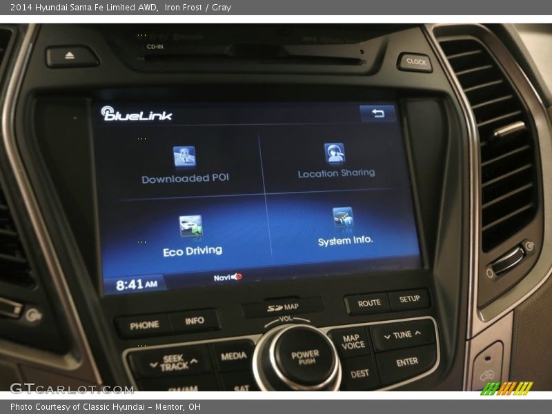 Iron Frost / Gray 2014 Hyundai Santa Fe Limited AWD