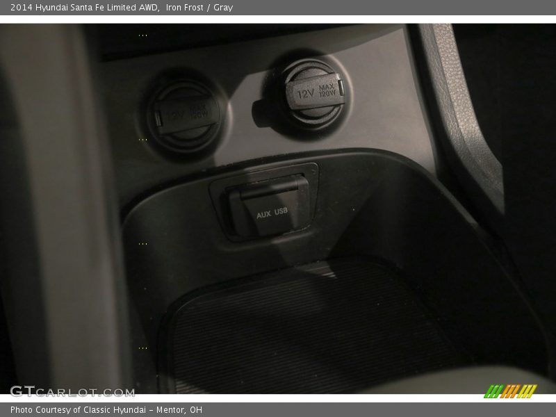 Iron Frost / Gray 2014 Hyundai Santa Fe Limited AWD