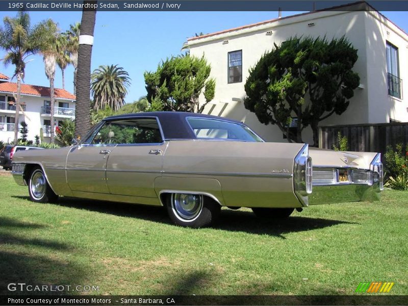 Sandalwood / Ivory 1965 Cadillac DeVille Hardtop Sedan