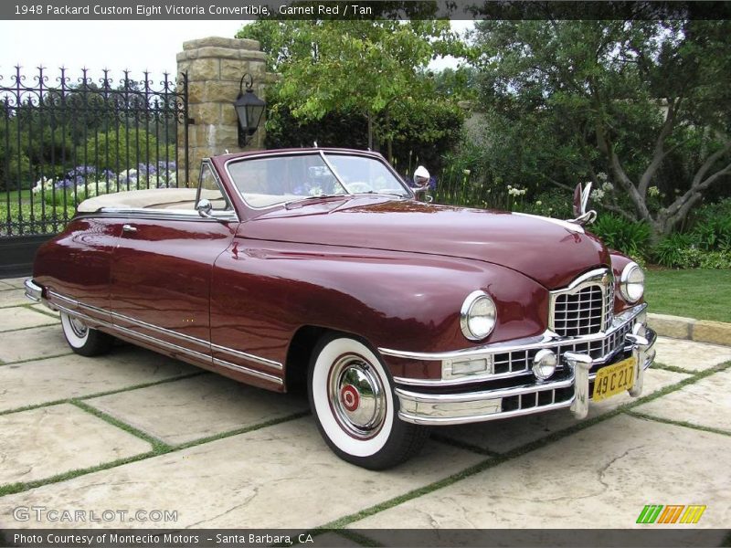 Front 3/4 View of 1948 Custom Eight Victoria Convertible