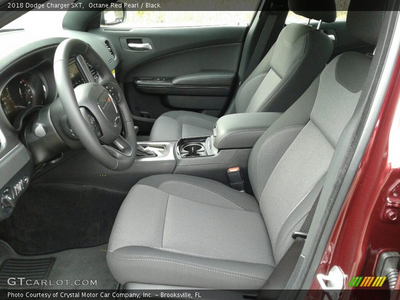 Octane Red Pearl / Black 2018 Dodge Charger SXT