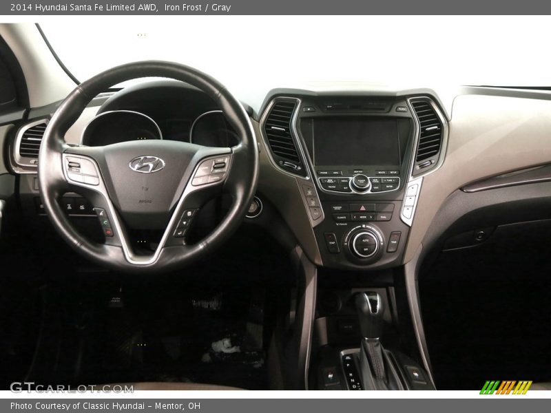 Iron Frost / Gray 2014 Hyundai Santa Fe Limited AWD