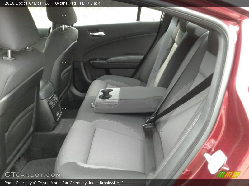 Octane Red Pearl / Black 2018 Dodge Charger SXT