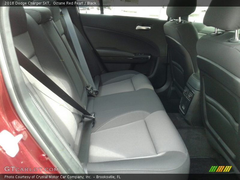 Octane Red Pearl / Black 2018 Dodge Charger SXT