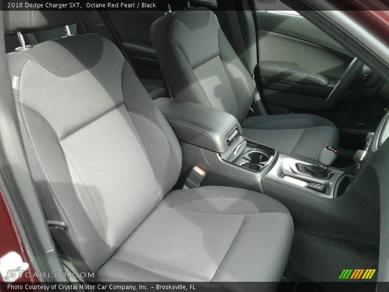 Octane Red Pearl / Black 2018 Dodge Charger SXT