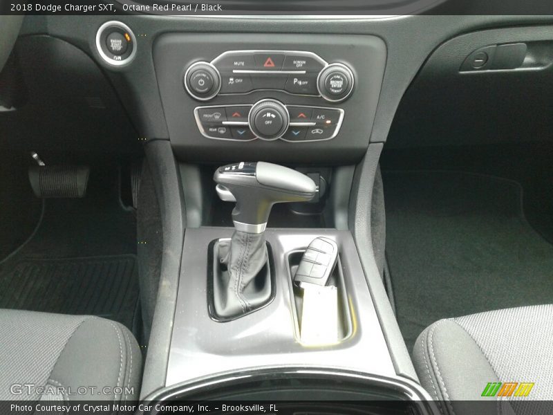 Octane Red Pearl / Black 2018 Dodge Charger SXT