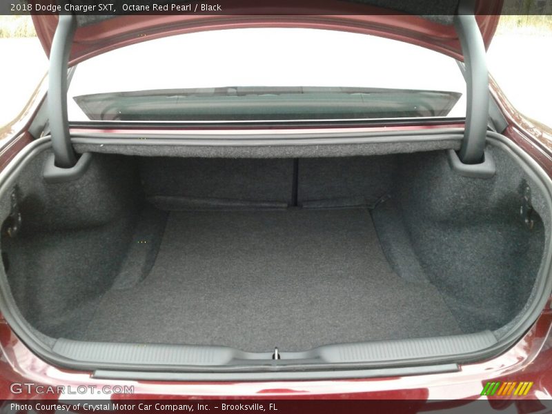 Octane Red Pearl / Black 2018 Dodge Charger SXT