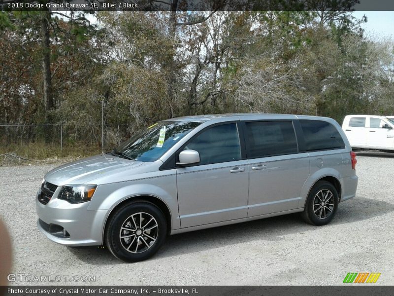 Billet / Black 2018 Dodge Grand Caravan SE