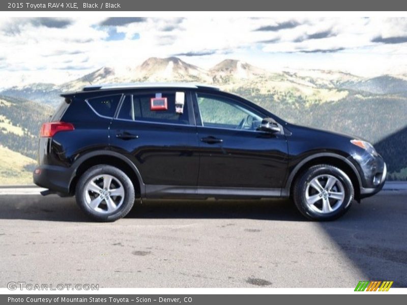Black / Black 2015 Toyota RAV4 XLE