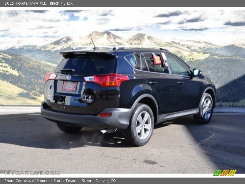Black / Black 2015 Toyota RAV4 XLE