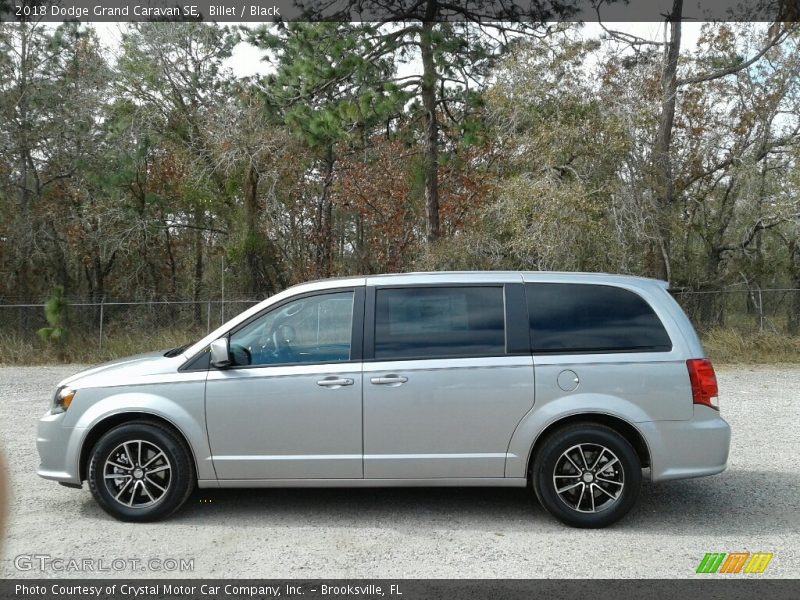 Billet / Black 2018 Dodge Grand Caravan SE