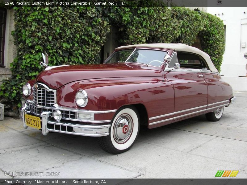 Front 3/4 View of 1948 Custom Eight Victoria Convertible