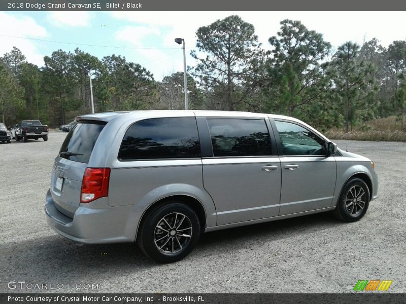 Billet / Black 2018 Dodge Grand Caravan SE