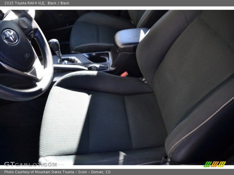 Black / Black 2015 Toyota RAV4 XLE
