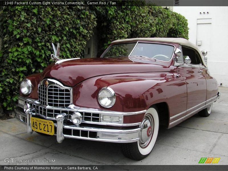 Front 3/4 View of 1948 Custom Eight Victoria Convertible