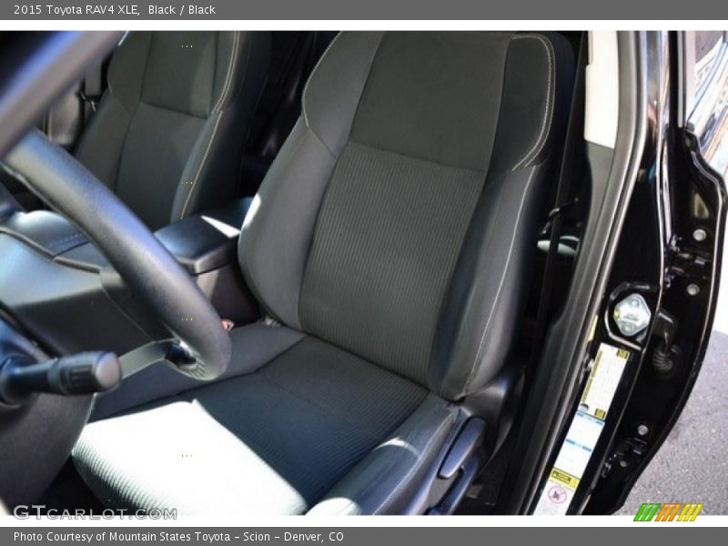Black / Black 2015 Toyota RAV4 XLE