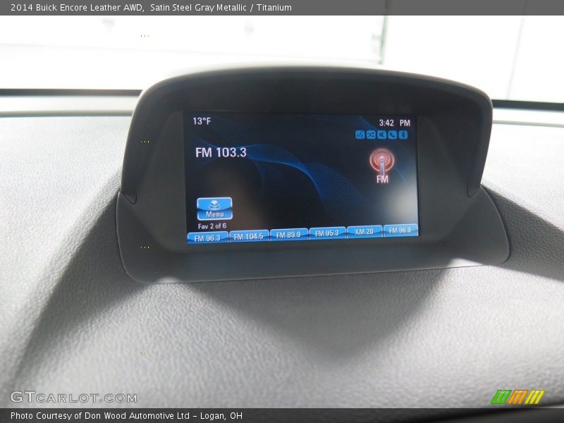 Satin Steel Gray Metallic / Titanium 2014 Buick Encore Leather AWD