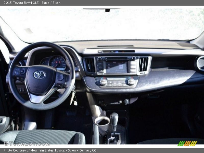 Black / Black 2015 Toyota RAV4 XLE