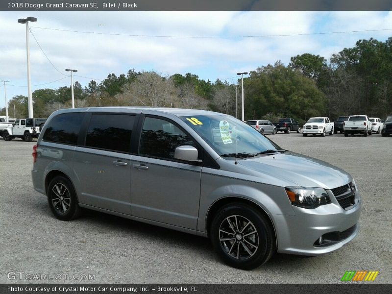 Billet / Black 2018 Dodge Grand Caravan SE