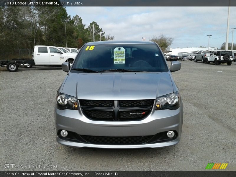 Billet / Black 2018 Dodge Grand Caravan SE