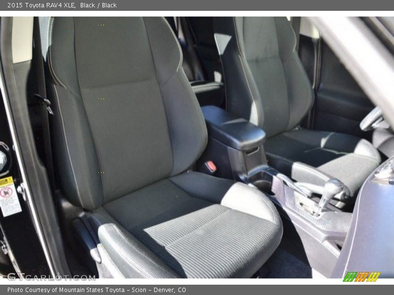 Black / Black 2015 Toyota RAV4 XLE