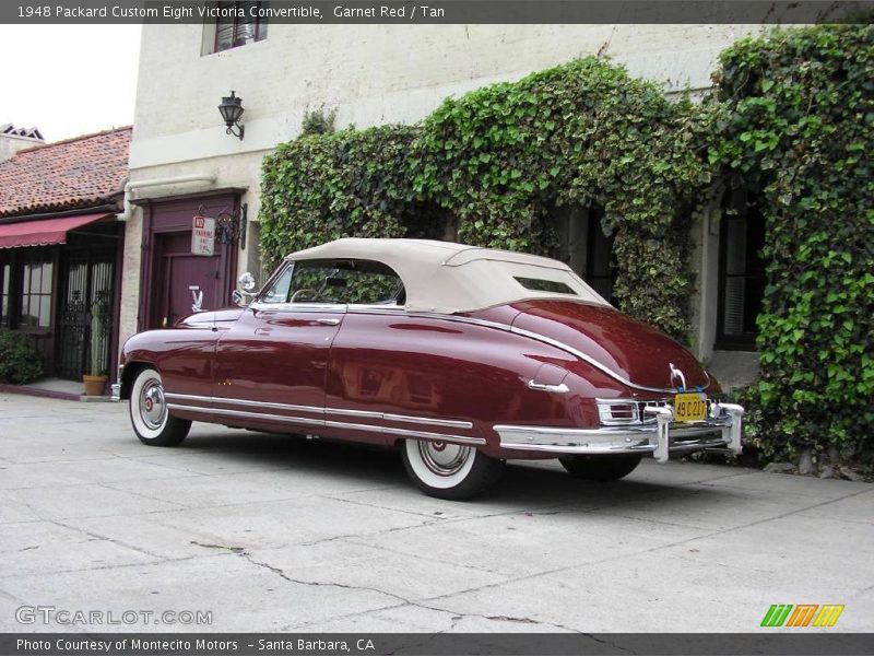 Garnet Red / Tan 1948 Packard Custom Eight Victoria Convertible