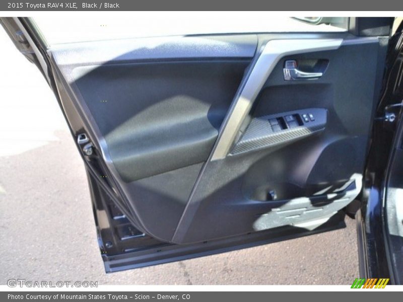Black / Black 2015 Toyota RAV4 XLE